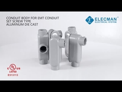 Aluminiowa śruba ustalająca korpusu przepustu EMT 2 cale typu T